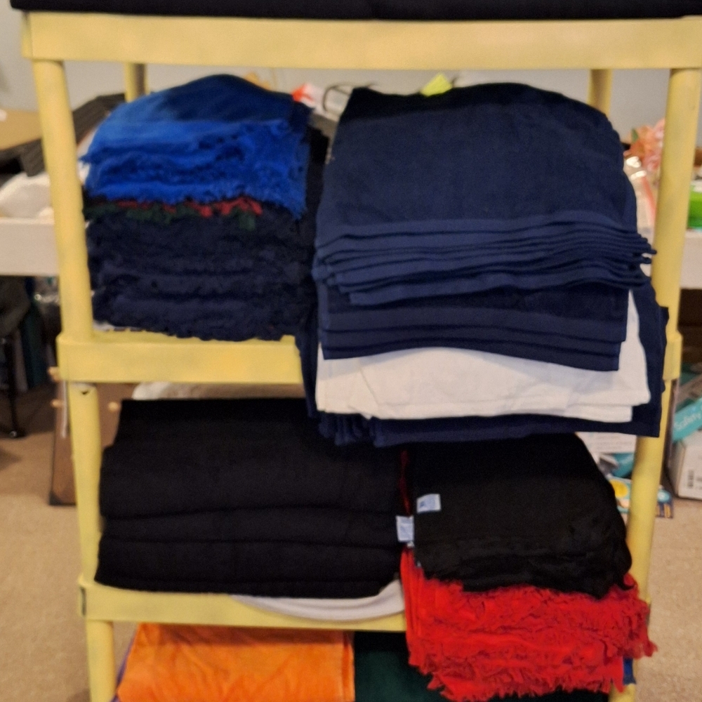 Various New Cotton Towels (most 1888 Mills Branded)